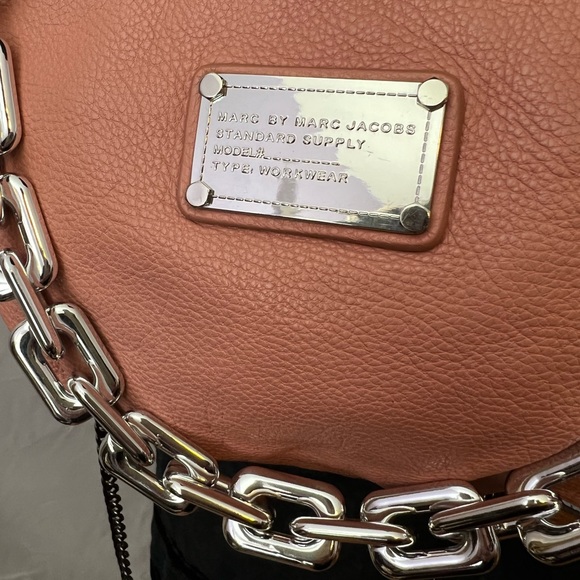 Marc Jacobs peach leather 3 way bag - Picture 13 of 16